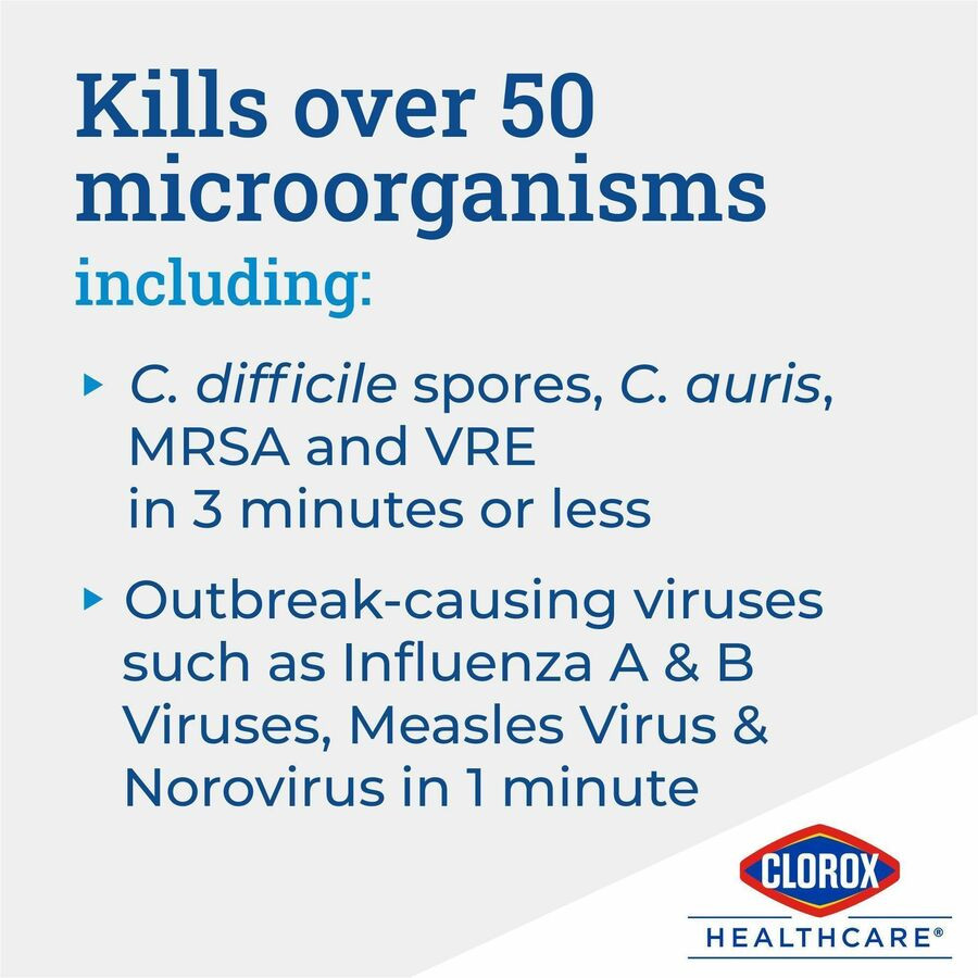 The Clorox Company Clorox 68832CT Clorox Healthcare Pull-Top Bleach Germicidal Cleaner