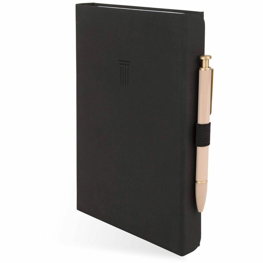 ACCO Brands Corporation At-A-Glance FD-200-05 At-A-Glance Foundation Undated Weekly/Monthly Planner 8-1/2" x 6-3/4" Black