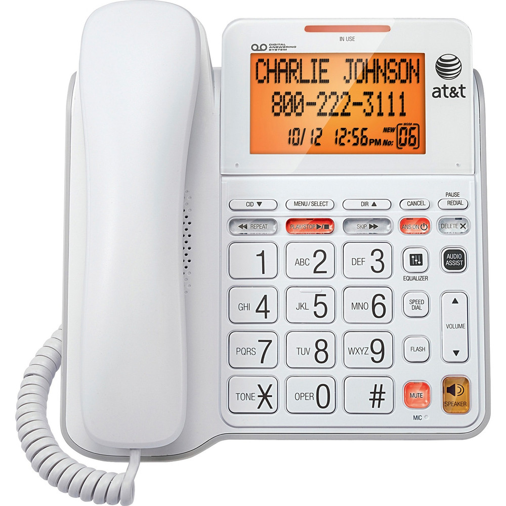 VTech Holdings, Ltd AT&T CL4940 AT&T CL4940 Standard Phone - White