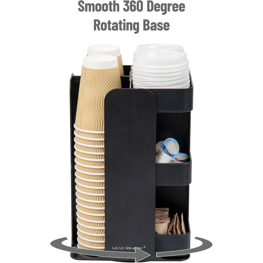 Mind Reader Products Mind Reader CUPOSPIN Mind Reader 8-Compartment Condiment Carousel