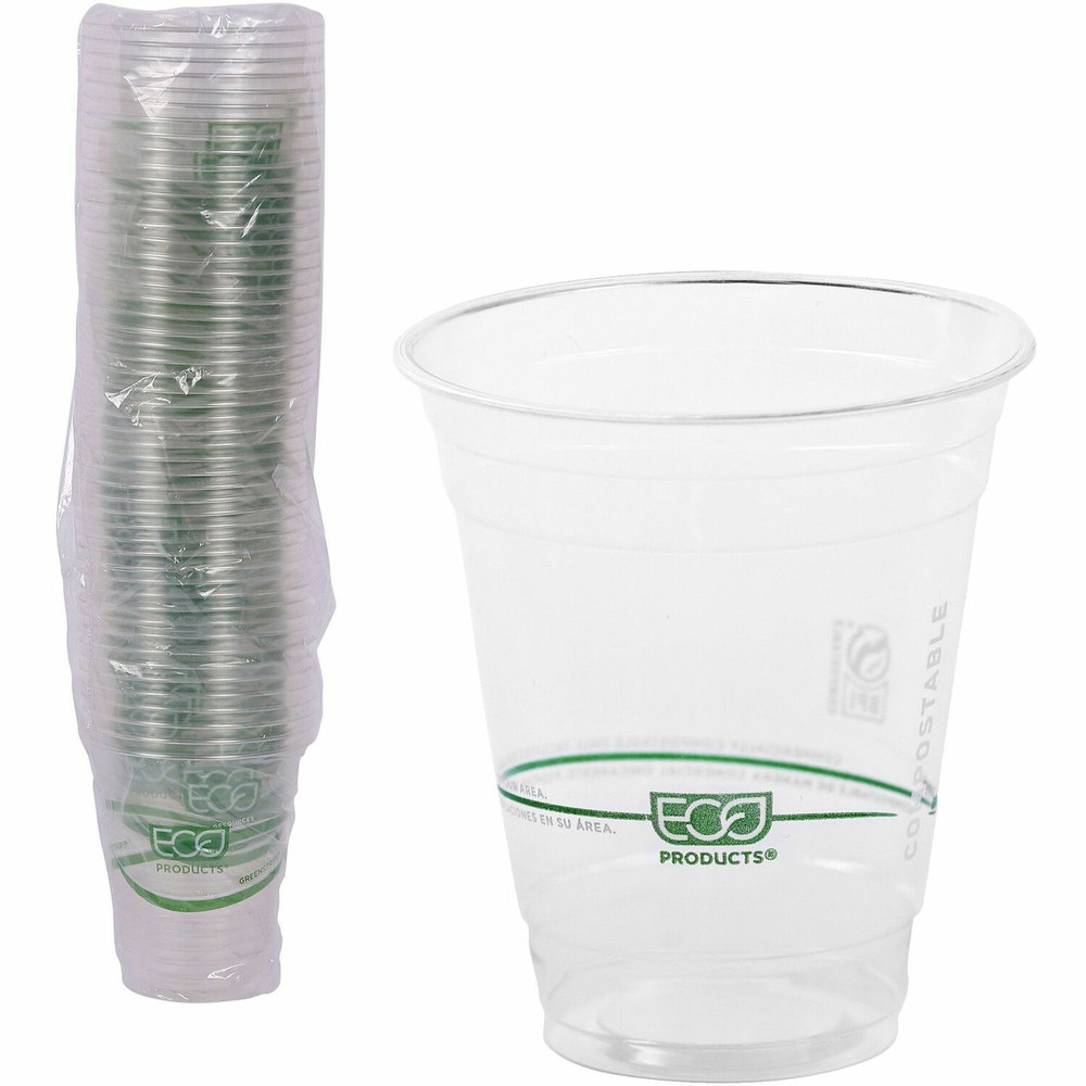 Eco-Products, Inc Eco-Products EPCC12GSA Eco-Products 12 oz GreenStripe Cold Cups