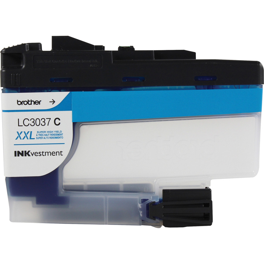 Brother Industries, Ltd Brother LC3037C Brother Genuine LC3037C Super High-yield Cyan INKvestment Tank Ink Cartridge