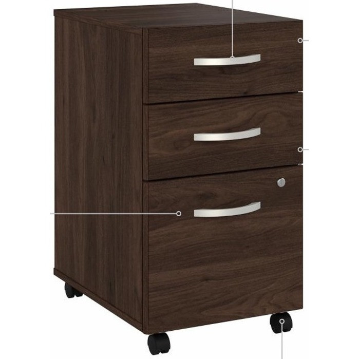 Bush Industries, Inc Bush Business Furniture HYB014BWSU Bush Business Furniture Hybrid Collection Desking