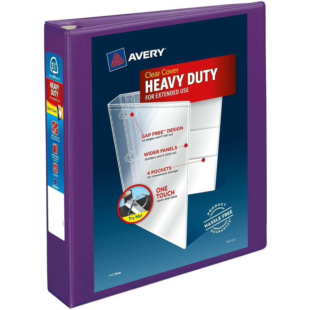Avery Avery&reg; 79774 Avery&reg; Heavy-Duty View Binders - Locking One Touch EZD Rings