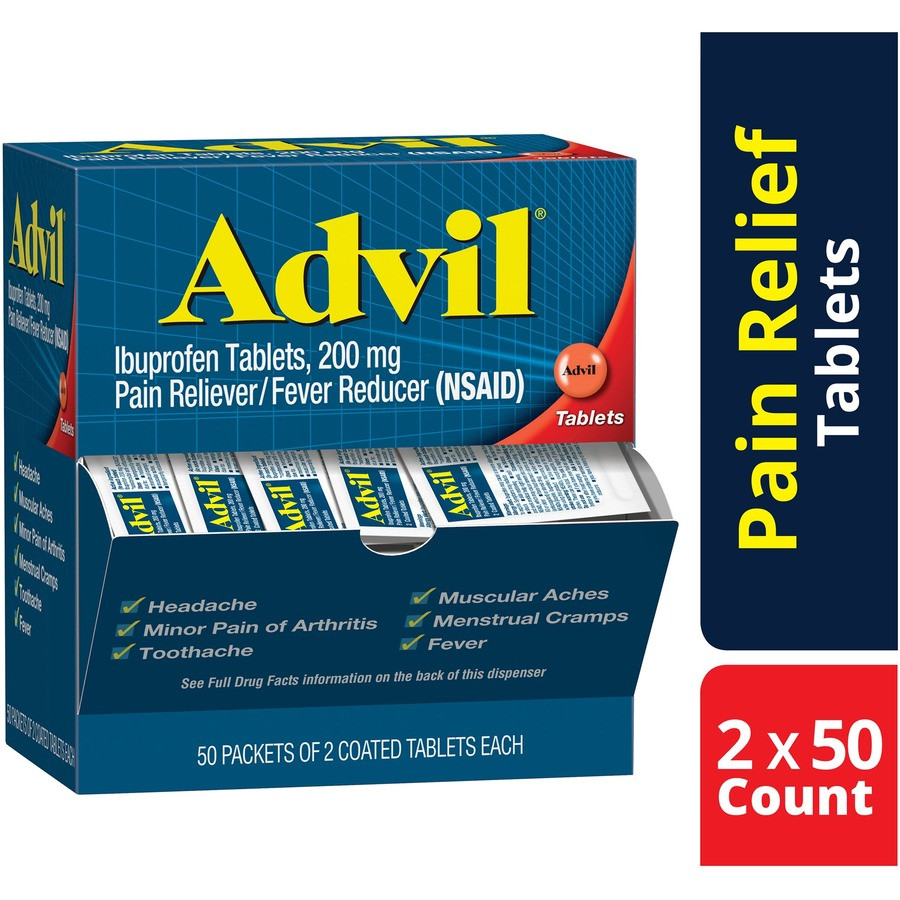GlaxoSmithKline plc Advil 15489 Advil Ibuprofen Tablets