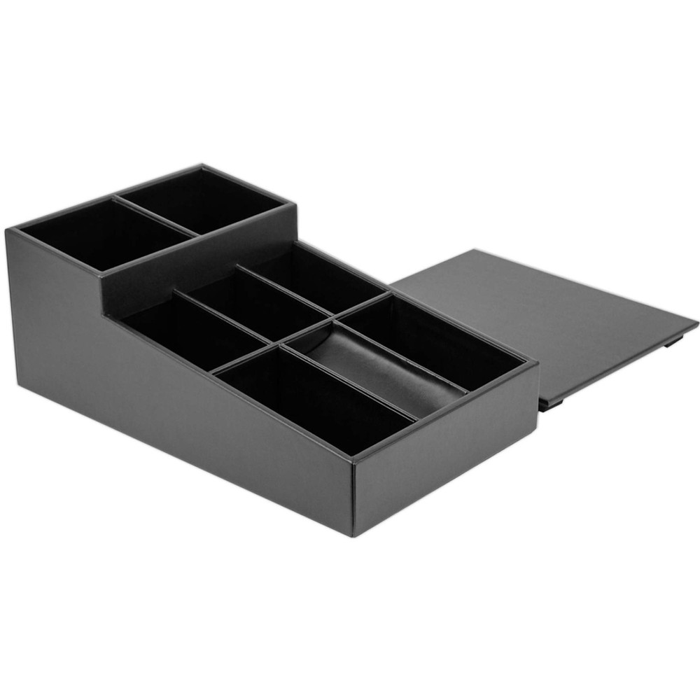 Dacasso Limited, Inc Dacasso A1028 Dacasso Classic Leather Coffee Condiment Organizer