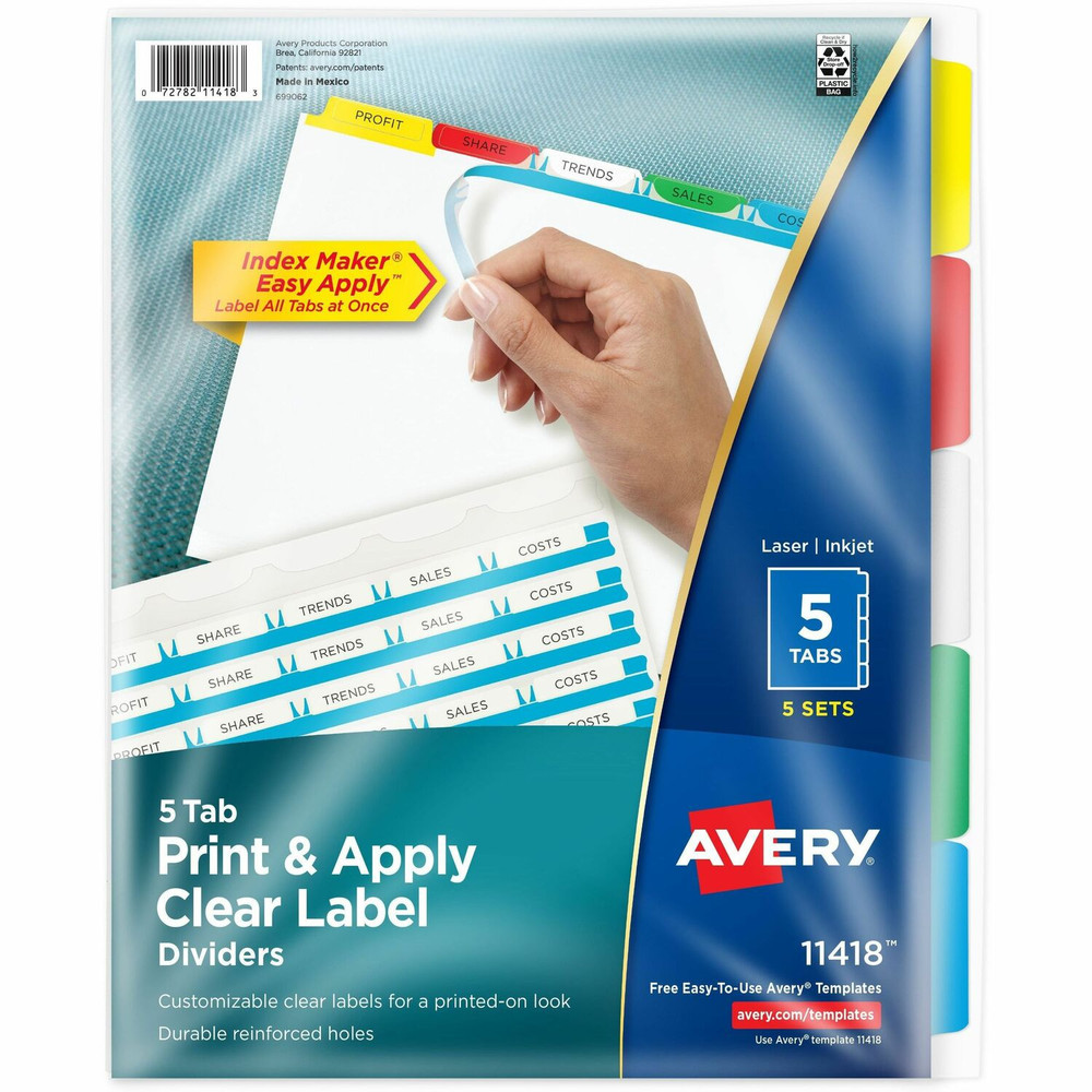 Avery Avery&reg; 11418 Avery&reg; Index Maker Index Divider