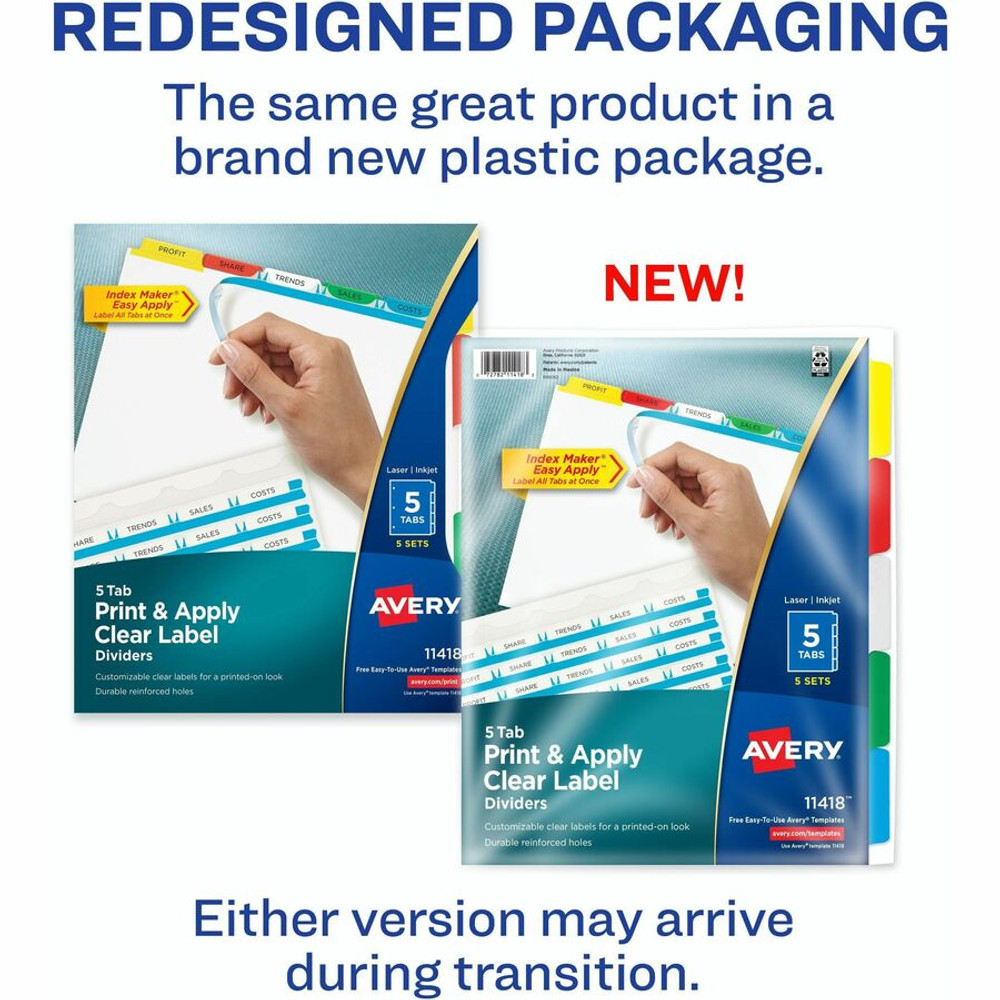 Avery Avery&reg; 11418 Avery&reg; Index Maker Index Divider