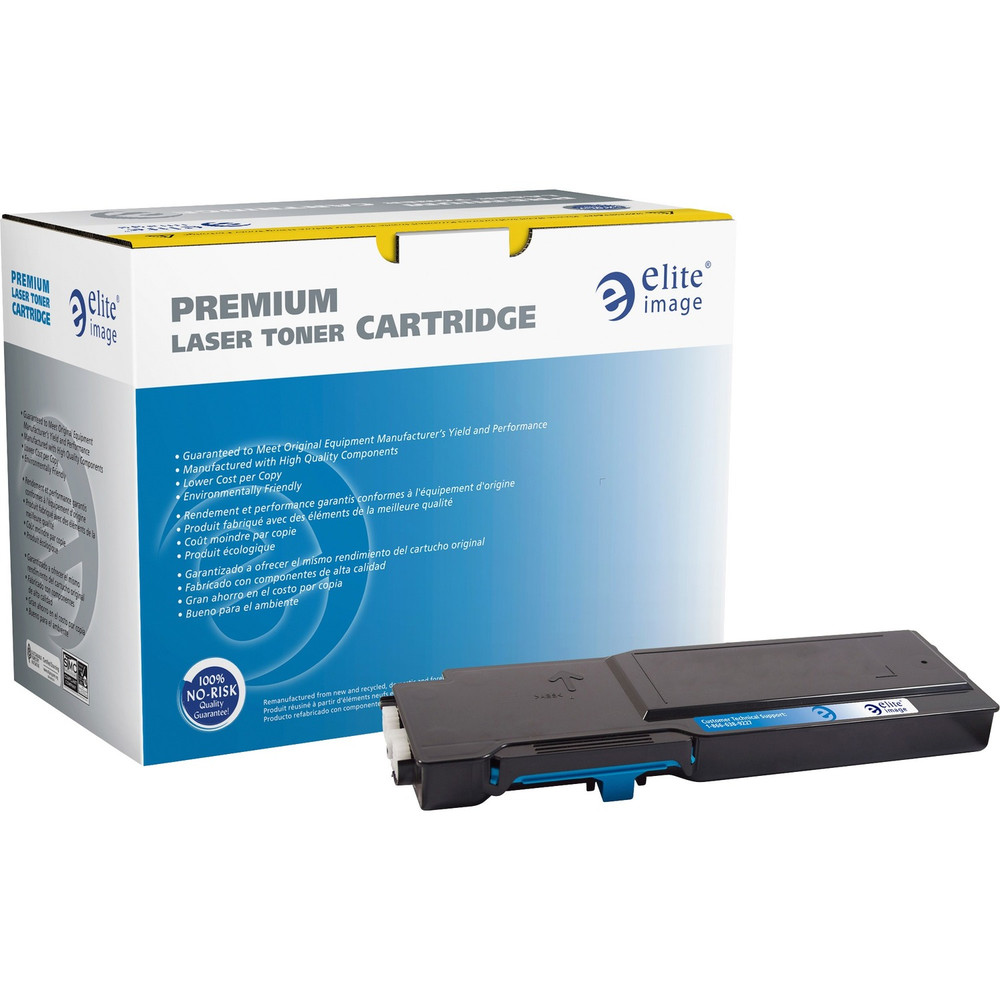Elite Image 76222 Elite Image High Yield Laser Toner Cartridge - Alternative for Dell - Cyan - 1 Each