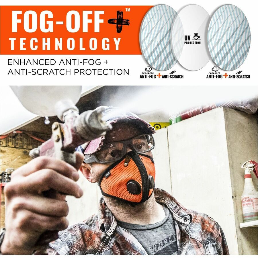 Tenacious Holdings, Inc Ergodyne 50405 Ergodyne Odin Anti-Scratch/Anti-Fog Safety Glasses