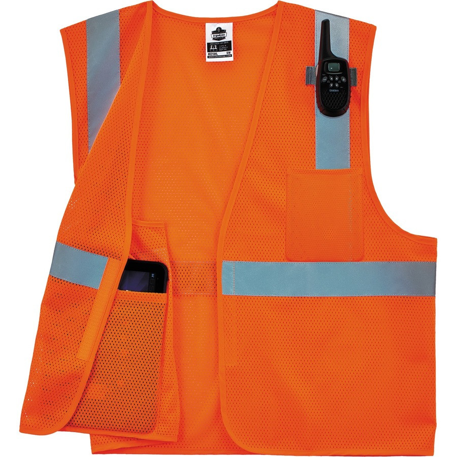 Tenacious Holdings, Inc GloWear 21013 GloWear 8210HL Mesh Hi-Vis Safety Vest