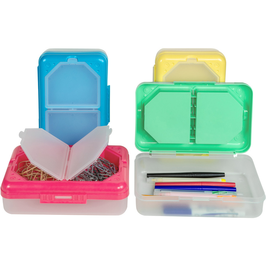 C-Line Products, Inc C-Line 48500 C-Line Storage Box with 3 Compartments