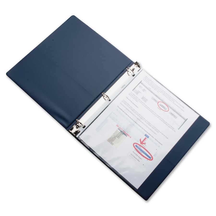 Business Source 74551 Business Source Top-Loading Poly Sheet Protectors