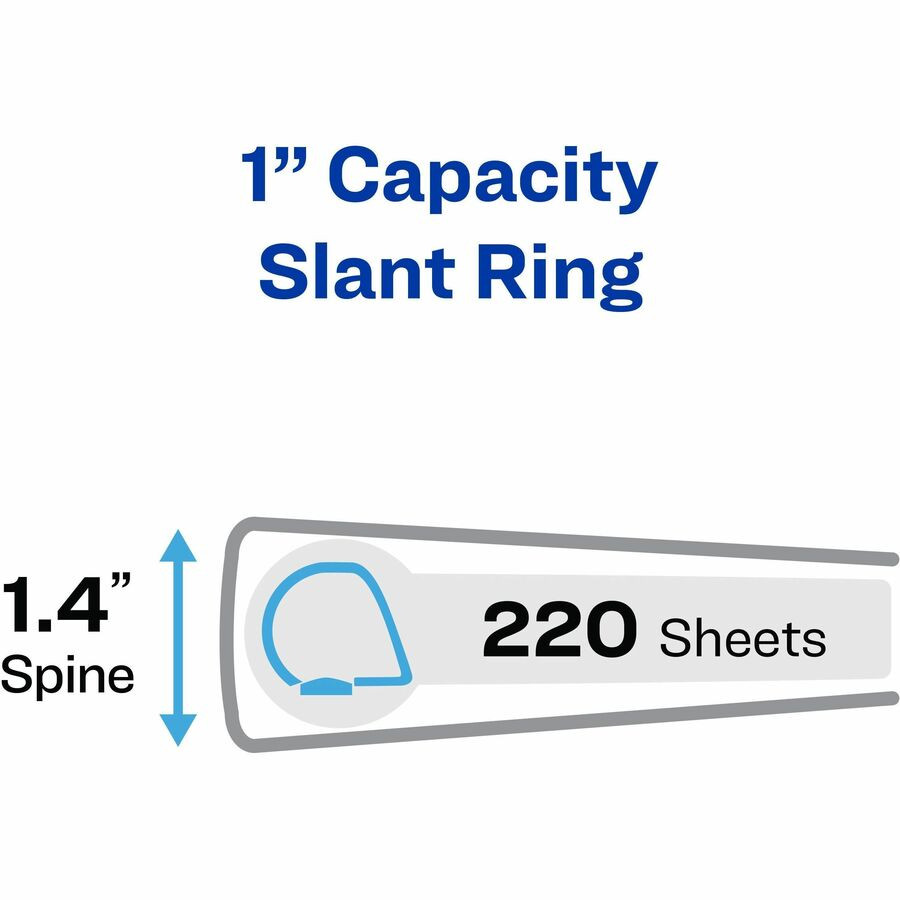 Avery Avery&reg; 72124 Avery&reg; Heavy-Duty View Binder