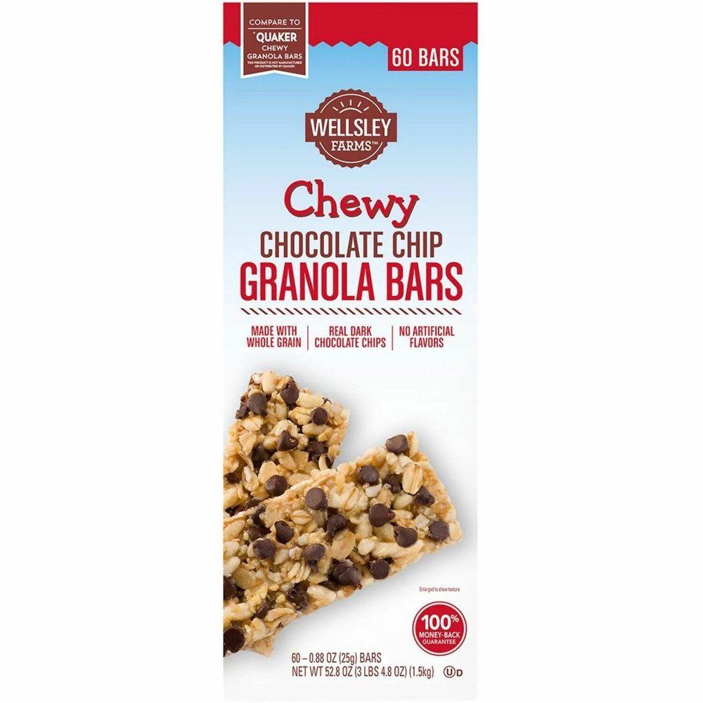 Green Rabbit 22000538 Green Rabbit Wellsley Farms Choc. Chip Granola Bar