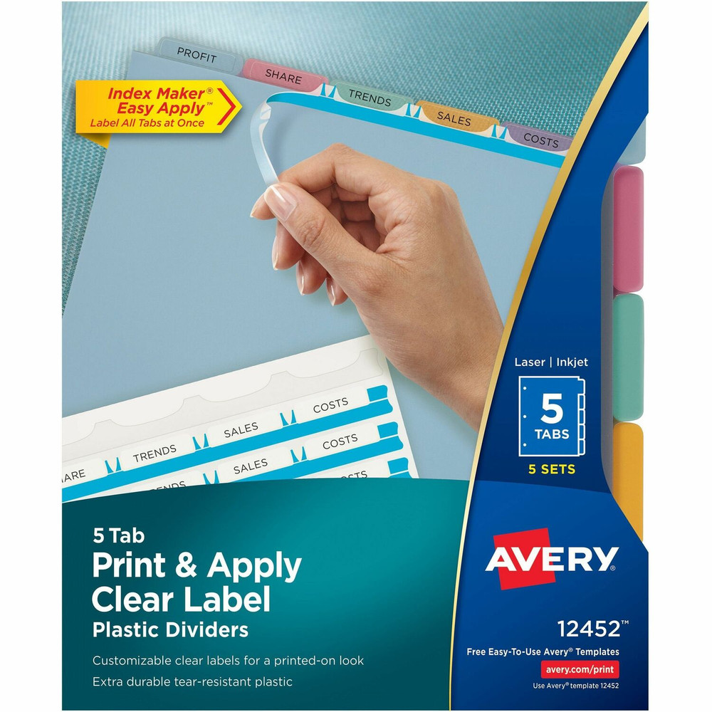 Avery Avery&reg; 12452 Avery&reg; Index Maker Index Divider
