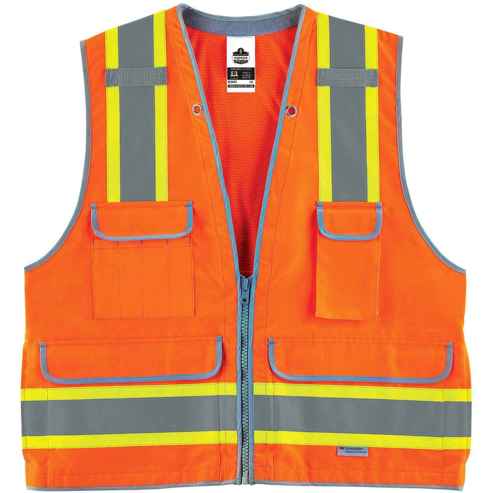 Tenacious Holdings, Inc GloWear 21457 GloWear 8254HDZ Type R Class 2 Heavy-Duty Surveyors Vest