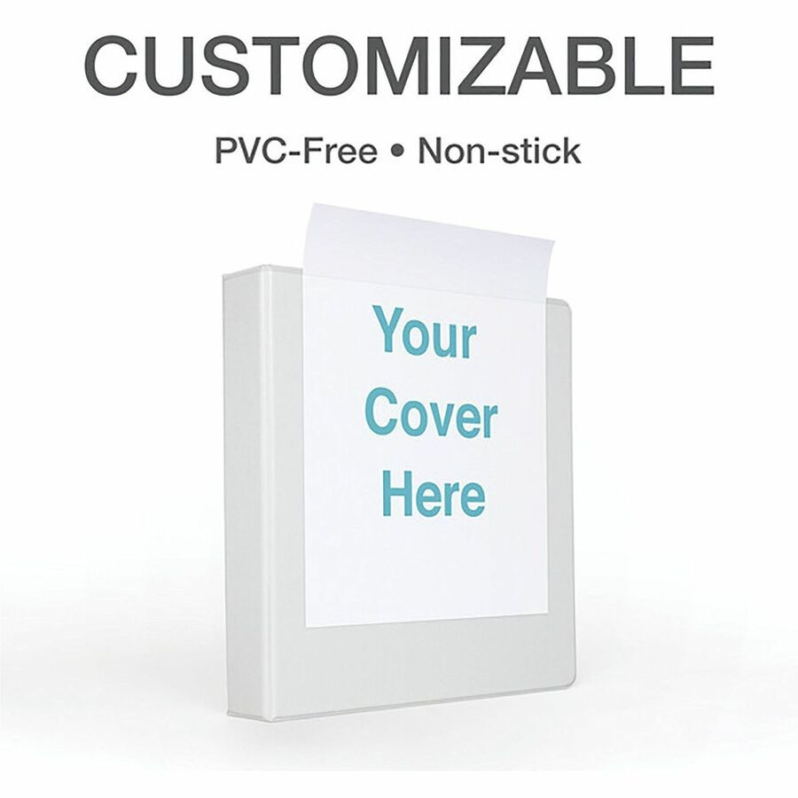 TOPS Products Cardinal 10340CB Cardinal EasyOpen Clearvue Slant D-Ring Binders