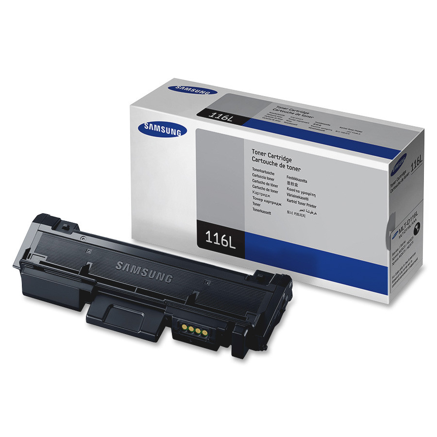 HP Inc. Samsung SU832A Samsung MLT-D116L (SU832A) High Yield Laser Toner Cartridge - Black - 1 Each