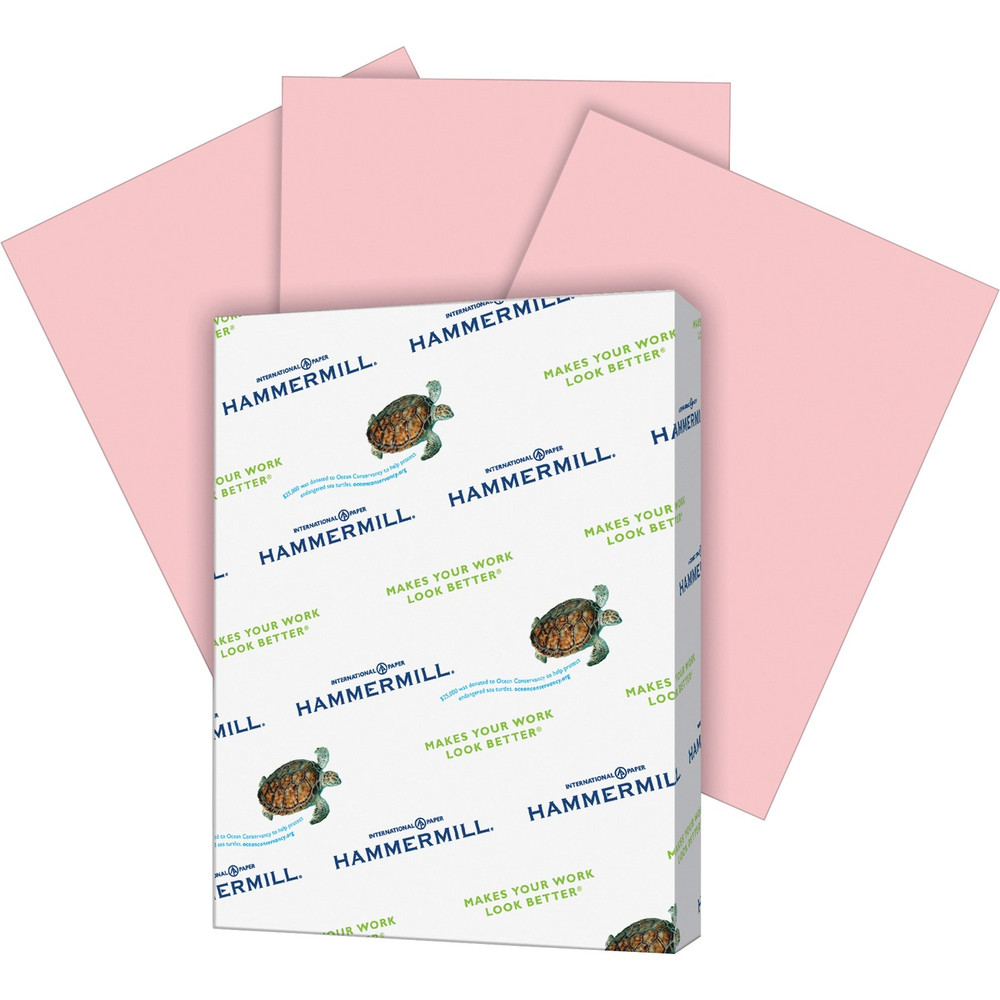 International Paper Company Hammermill 103382CT Hammermill Colors Recycled Copy Paper - Pink