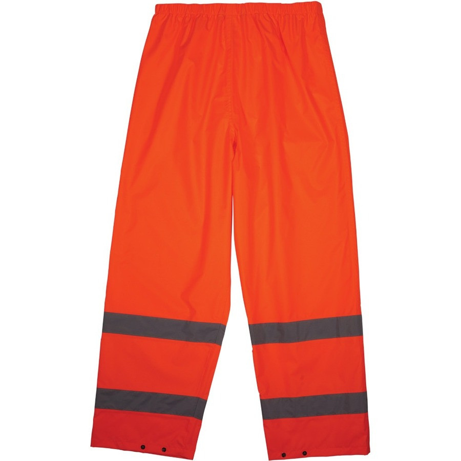 Tenacious Holdings, Inc GloWear 25449 GloWear 8916 Lightweight Hi-Vis Rain Pants - Class E