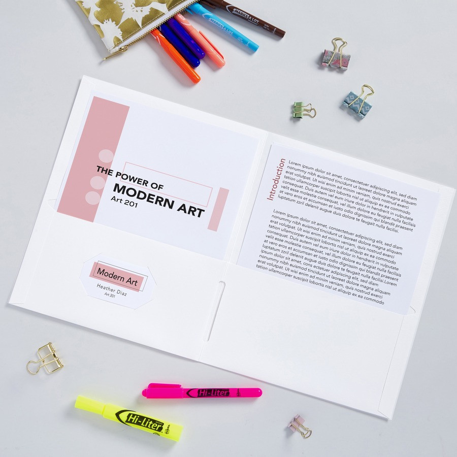 Avery Avery&reg; 47991 Avery&reg; Letter Pocket Folder