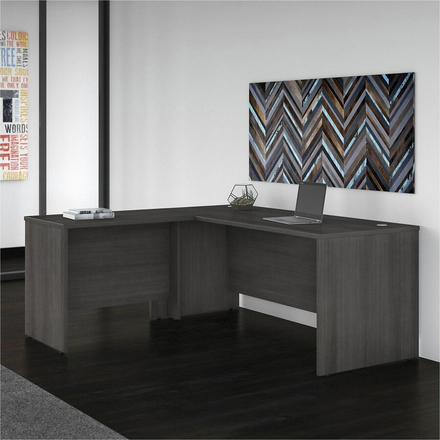 Bush Industries, Inc Bush Business Furniture STC049SG Bush Business Furniture Studio C Platinum Laminate Desking