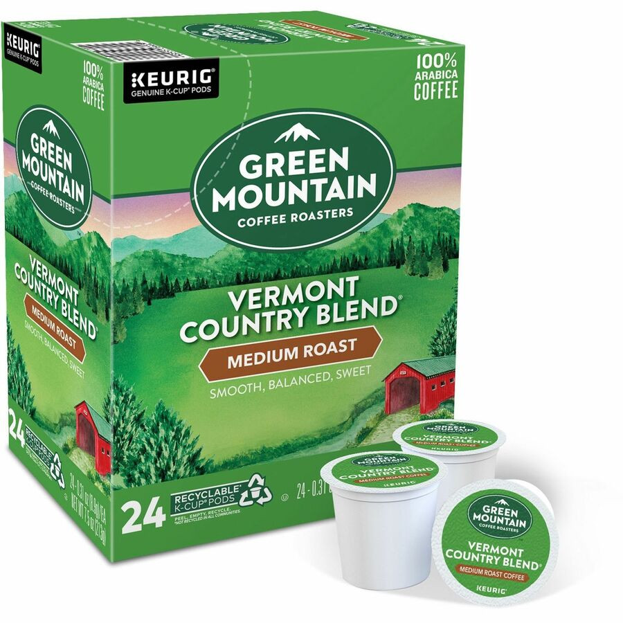 Keurig Dr Pepper Inc. Dr Pepper Snapple T6602CT Green Mountain Coffee Roasters&reg; K-Cup Vermont Country Blend Coffee