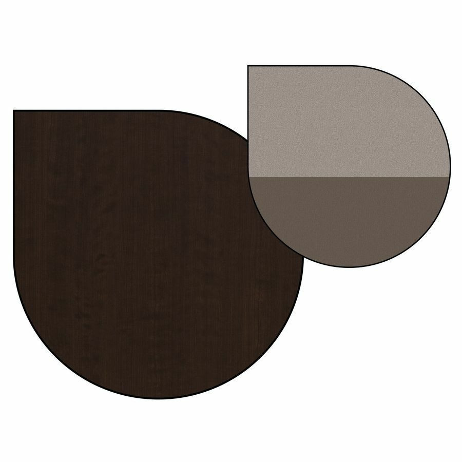 Bush Industries, Inc Bush Business Furniture EOD660MR-03K Bush Business Furniture Easy Office 60W 4 Person Straight Desk Open Office