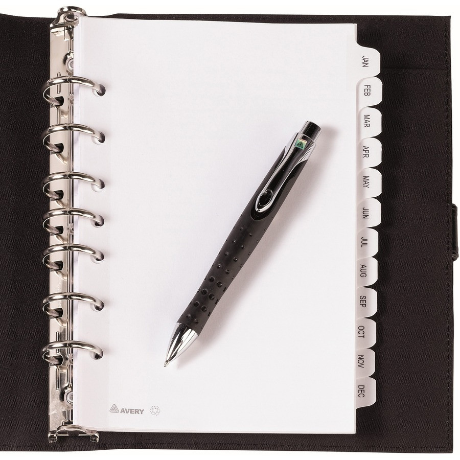 Avery Avery&reg; 11315 Avery&reg; Monthly Preprinted Tab Dividers