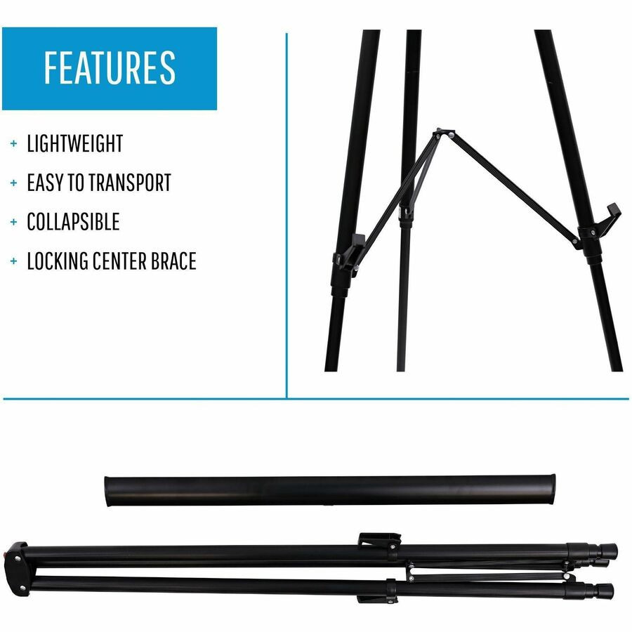 Bi-silque S.A MasterVision FLX05101MV MasterVision 3-leg Display Easel