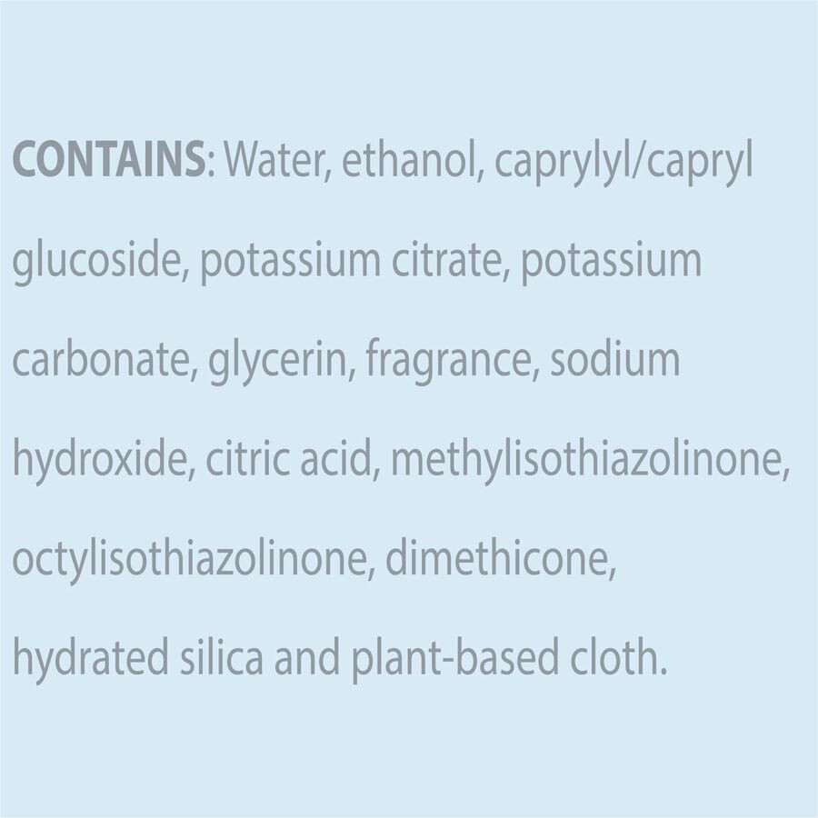 The Clorox Company Clorox 32486 Clorox Free & Clear Compostable All Purpose Cleaning Wipes