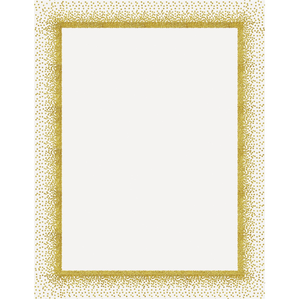 Geographics, LLC Geographics 24759 Geographics Confetti Gold Design Poster Board