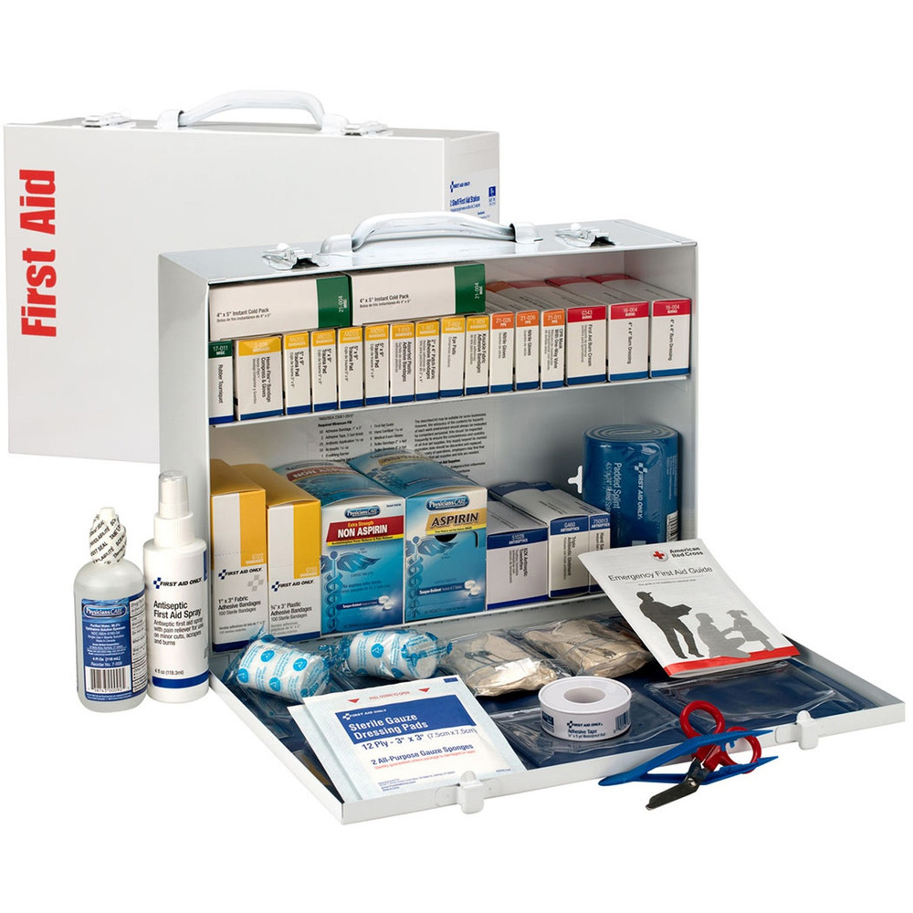 First Aid Only, Inc First Aid Only 90573 First Aid Only 2-Shelf First Aid Cabinet with Medications - ANSI Compliant