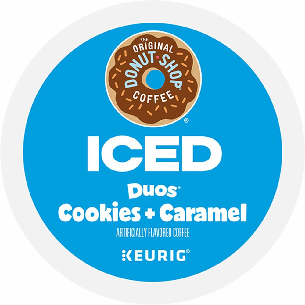 Keurig Dr Pepper Inc. McCafe 9881CT McCafe K-Cup Iced Duos Cookies & Caramel Coffee