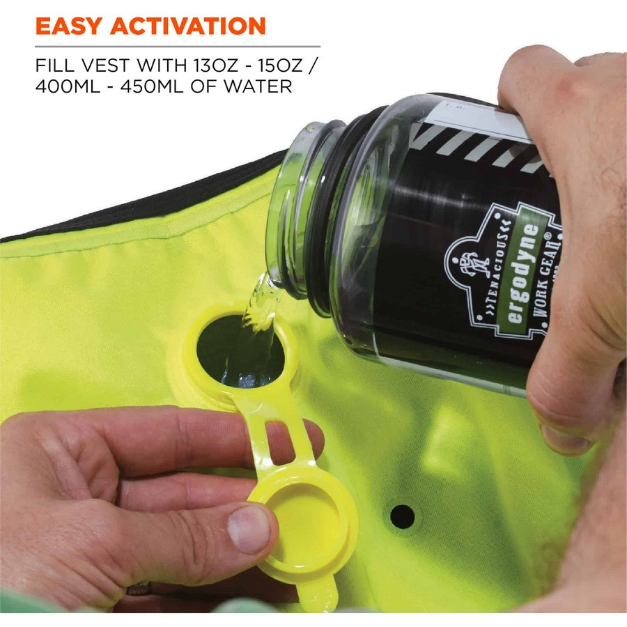 Tenacious Holdings, Inc Chill-Its 12676 Chill-Its 6685 Premium Dry Evaporative Cooling Vest