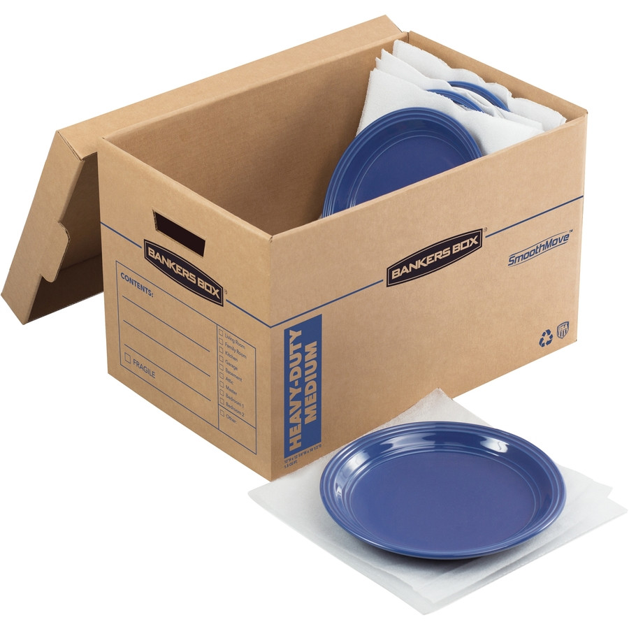Fellowes, Inc. Bankers Box 7710301 Bankers Box SmoothMove Maximum Strength Moving Boxes
