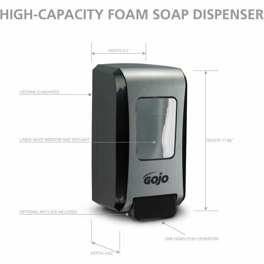 Gojo Industries, Inc Gojo&reg; 5271-06 Gojo&reg; Push-Style FMX-20 Foam Soap Dispenser
