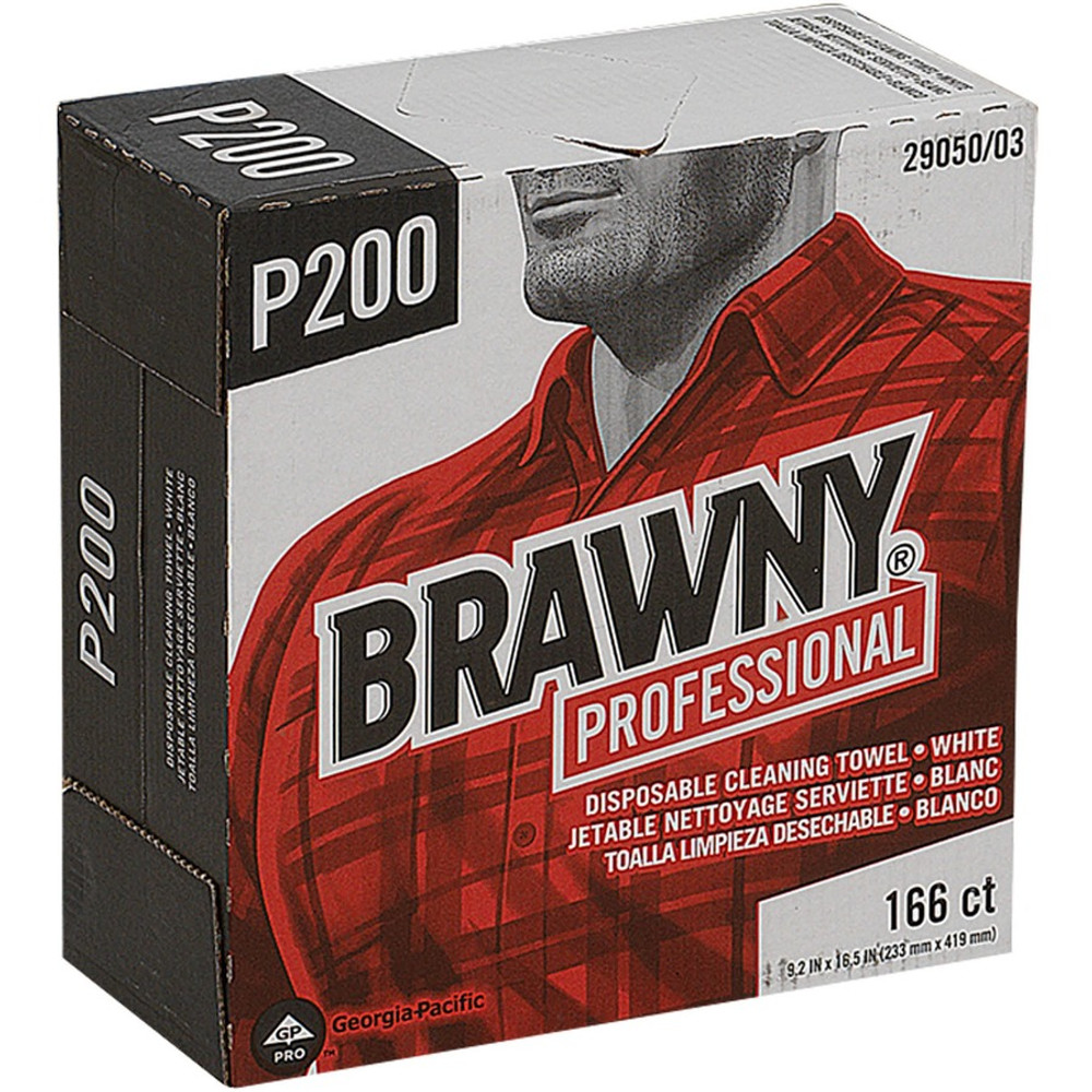 Georgia Pacific Corp. Georgia-Pacific 2905003 Brawny&reg; Professional P200 Disposable Cleaning Towels