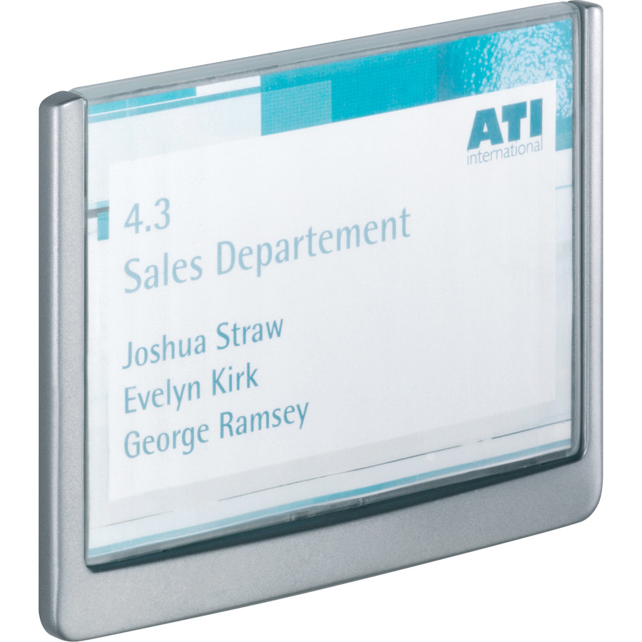 Durable Office Products Corp. DURABLE 486137 DURABLE&reg; Wall-Mounted CLICK SIGN