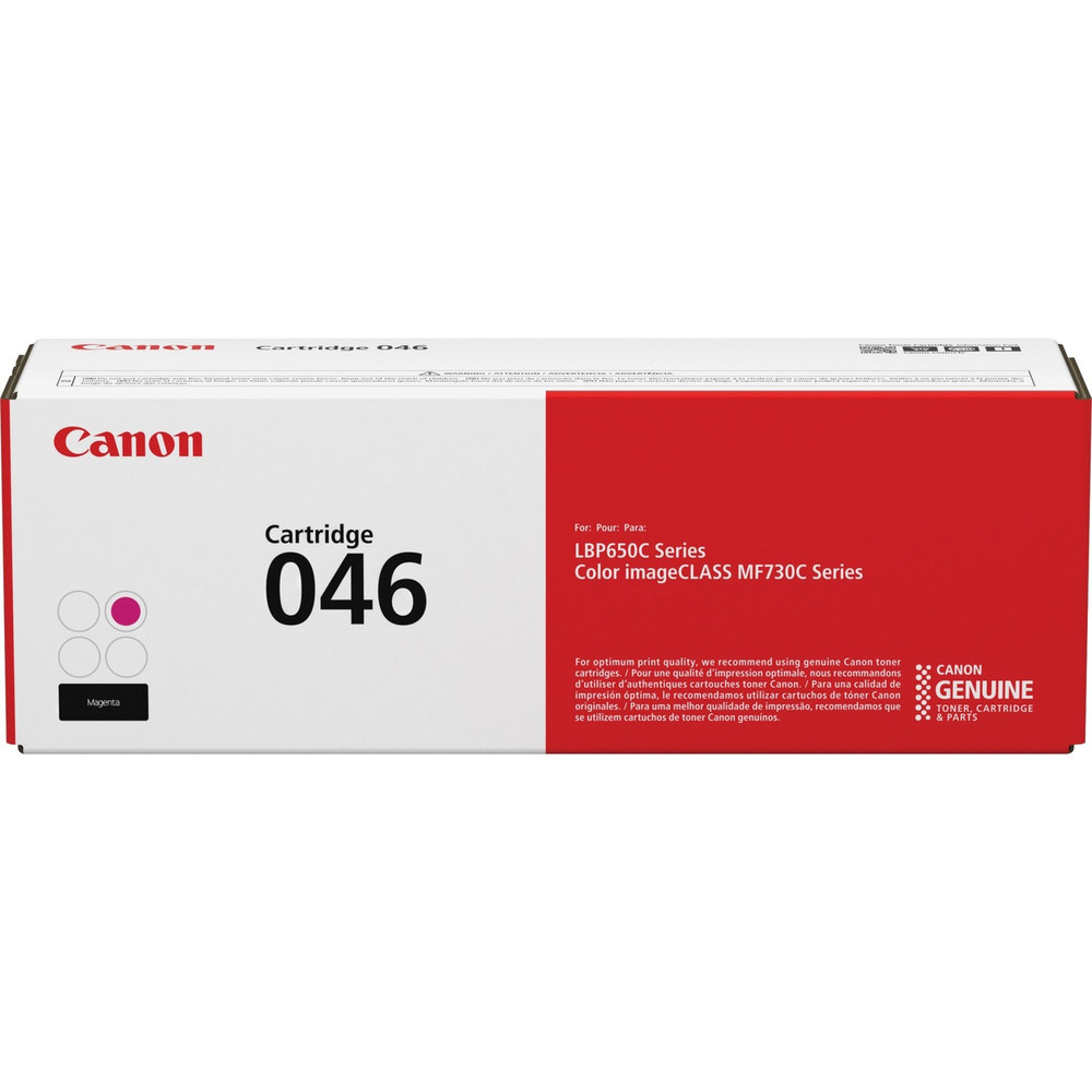 Canon, Inc Canon CRTDG046M Canon 046 Original Standard Yield Laser Toner Cartridge - Magenta - 1 Each