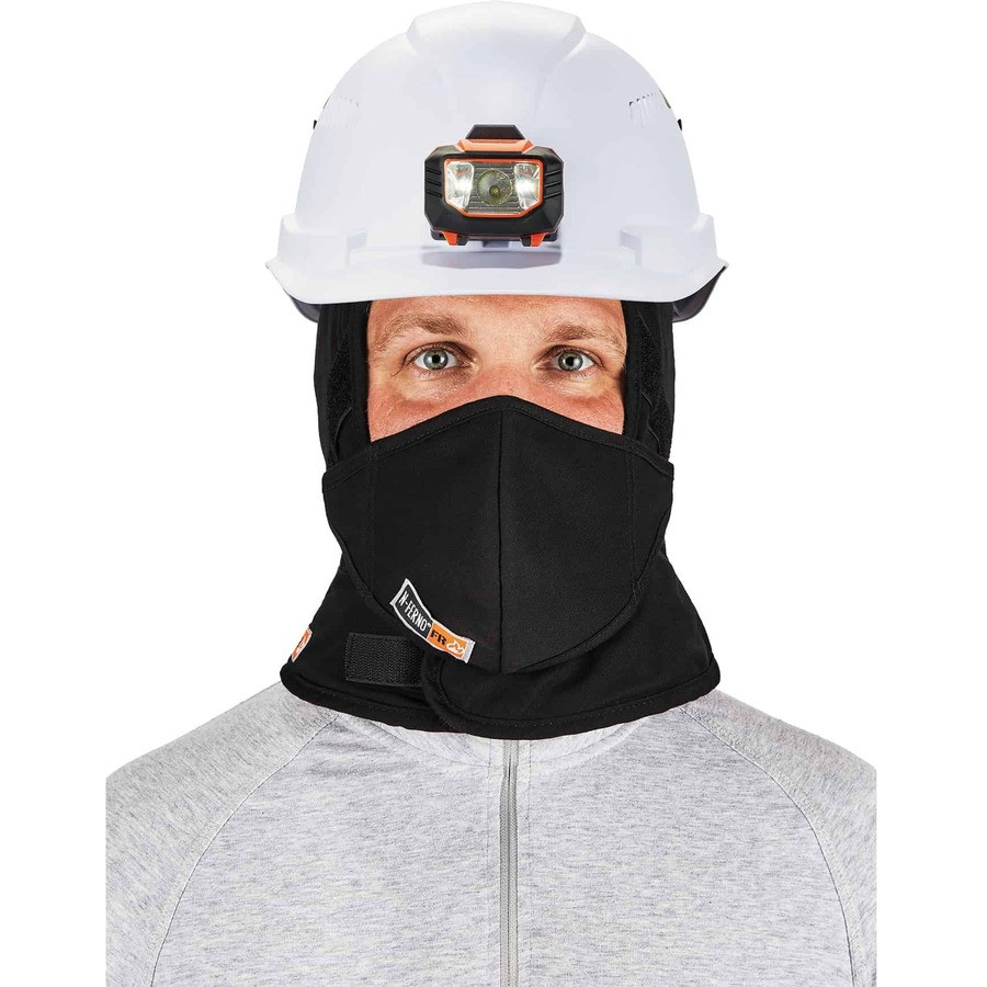 Tenacious Holdings, Inc N-Ferno 16876 N-Ferno 6876 FR Winter Hard Hat Liner w/ FR Mouthpiece Kit - 2-Layer