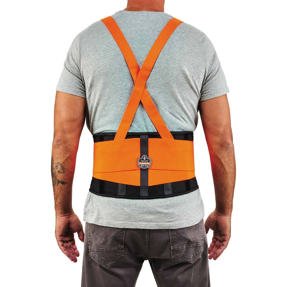 Tenacious Holdings, Inc Ergodyne 11887 Ergodyne ProFlex 100HV Economy Hi-Vis Back Brace Tenacious Holdings, Inc Ergodyne 11887 Ergodyne ProFlex 100HV Economy Hi-Vis Back Brace