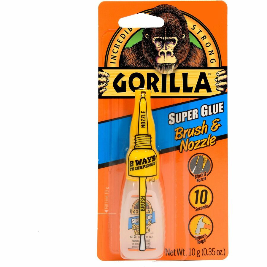 Gorilla Glue, Inc Gorilla 7500101 Gorilla Brush & Nozzle Super Glue