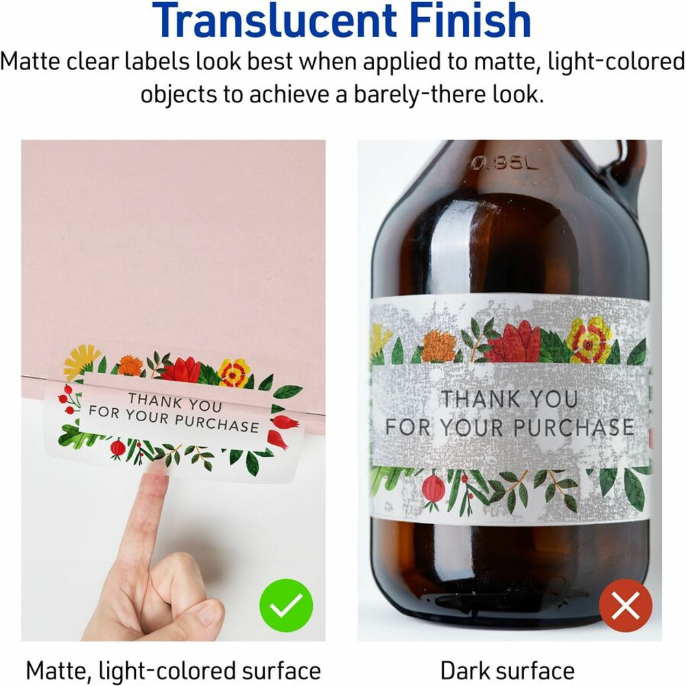 Avery Avery&reg; 18662 Avery&reg; Easy Peel Inkjet Printer Mailing Labels