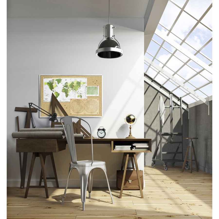 Ghent Manufacturing, Inc Ghent 1323-1 Ghent Natural Cork Bulletin Board with Aluminum Frame