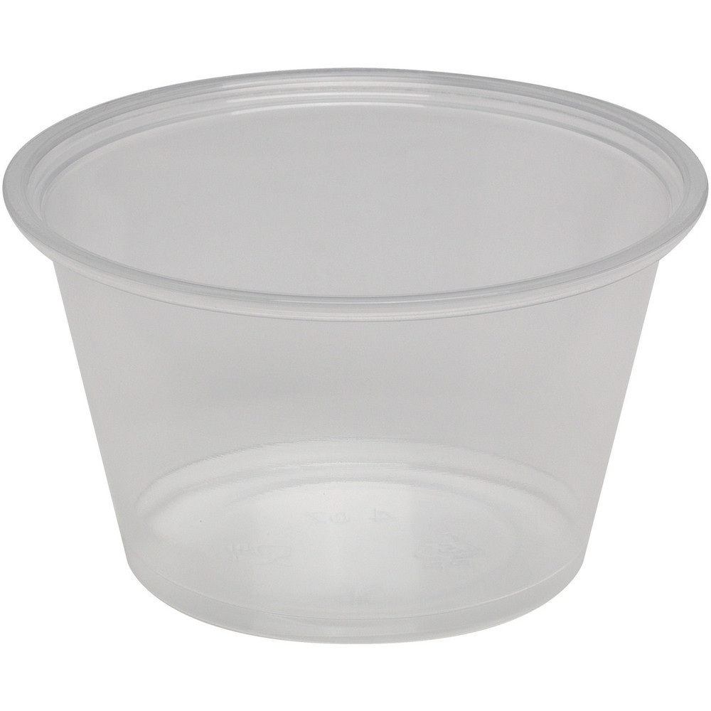 Georgia Pacific Corp. Dixie PP40CLEAR Dixie 4 oz Souffle Cups by GP Pro