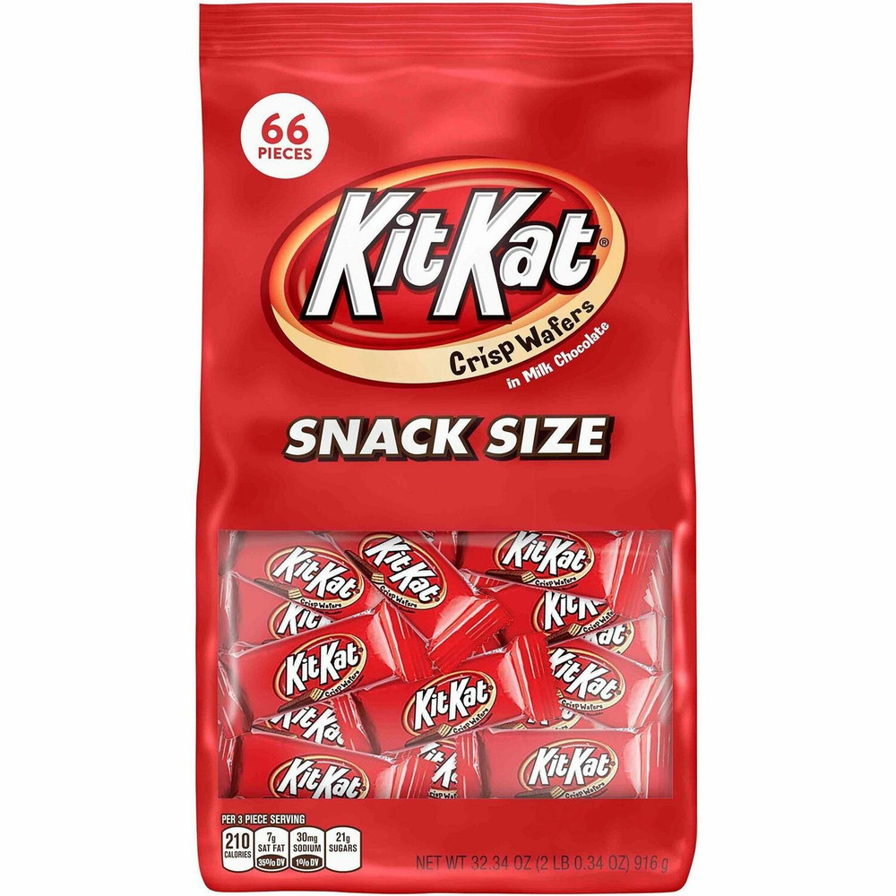 Green Rabbit 24600359 Green Rabbit Kit Kats Snack-Size Milk Choc. Wafers