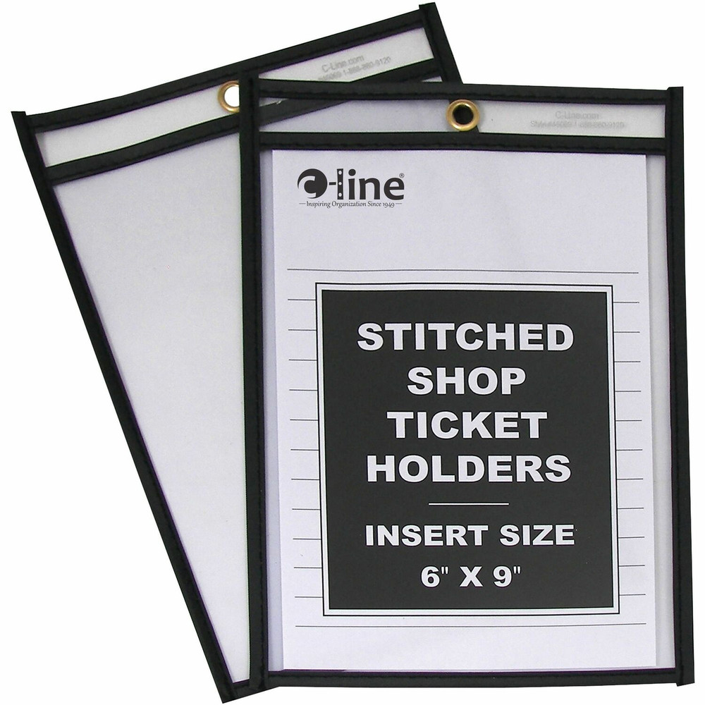 C-Line Products, Inc C-Line 46069 C-Line Shop Ticket Holders, Stitched