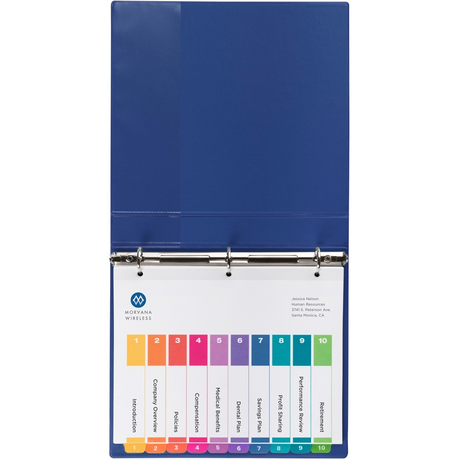 Avery Avery&reg; 11072 Avery&reg; Ready Index Custom TOC Binder Dividers